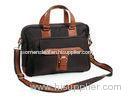 1680D Nylon Brown Laptop Totes for Women , Office Handbags For Ladies