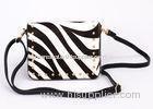 Zebra Print HorsehairCrossbody Bag