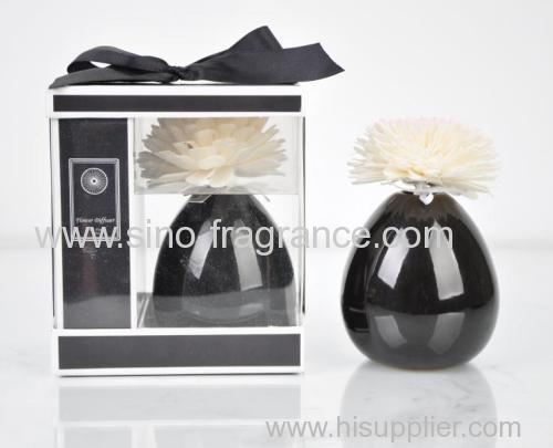 Home fragrance diffuser/180ml sola flower diffuser with PVC box