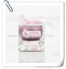 30g Scented Candle in Glass Bottle with PVC Box