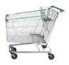 German Design Chromed Hand Metal Supermarket Grocery Shopping Trolley 240L