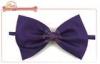 Lovely Adjustable Bow Tie Bandana With Plastic Slide Buckle For Tiny Dog