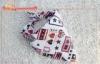 Adorable Tie Style Triangle Dog Scarf Bandana / polyester dog boutique