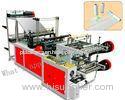 Double Sides Hot Sealing Hot Cutting Plastic Bag Making Machine With Servo Motor