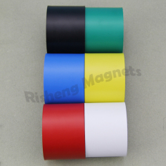 Flexible Magnetic Sheet Roll 50mm x 0.75mm Applied With Printable PVC Vinyl