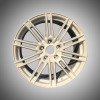 NEW REPLICA WHEEL 20 INCH ALLOY RIM IN WHITE OR VACUUM GOLD FINISH FITS PORSCHE CAYENNE GTS