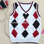 kids v-neck vest pullover