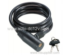 Big round head cycle cable lock