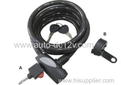Middle color cycle cable lock