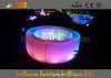 PE plastic LED bar counter / Outdoor Furniture , LED wine display table