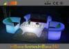 contemporary PE Illuminated LED Bar Tables led light up furniture CE / ROHS / UL