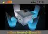 16 Colors Changeable Modern LED Bar Tables , Led Bar Chair And Tables