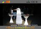 16 Colors Changeable LED Bar Tables , Modern Bar Table For Coffee Ship