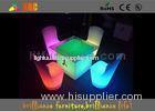 Round Multifunctional RGB LED Coffee Tables Waterproof 100v - 240V