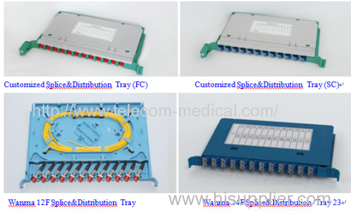 splice and distribution tray