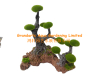 Aquarium artificial moss tree stump/ aquarium decoration/ resin moss tree/aquarium ornament