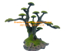 Aquarium artificial moss tree stump/ aquarium decoration/ resin moss tree/aquarium ornament