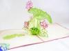 LOTUS FLOWERS 3D POP UP CARD