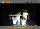 Remote control LED lighting planter / LED Flower Pot with lithium battery