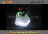 club / pub Waterproof LED Flower Pots illuminated planters with power switch