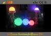 Rechargeable Plastic LED Decoration Lights , Christmas Light Up Led Sphere Lights