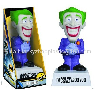 Plastic action figure toy produced by ICTI and Disney audited toy factory 