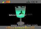 Durable PE Light up ice bucket RGB LED Flower Pots With Shining Light