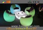 waterproof / UV resistant LED Bar Chair and table Modern hotel furniture