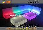 Outdoor / Indoor contemporary Chaise Lounge Furniture PE LED Sofa For golf club