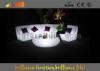 16 Colors Changeable LED Bar Tables / Illuminated round bar table