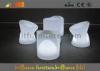 Outdoor / Indoor Modern LED Bar Stool For Events 52cm x 52cm x H 65cm