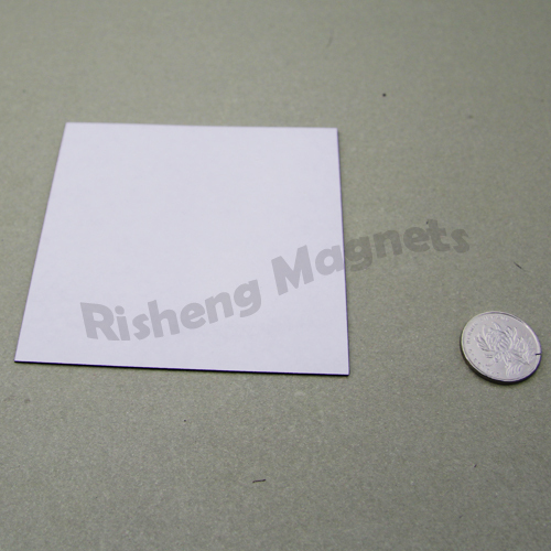 100mm x 100mm x 0.75mm High Quality Adhesive Business Card Magnet