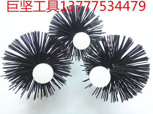 pellet brush nylon wire chimney cleaning brush chimney sweep brush poly brush