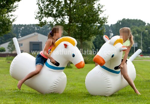 Inflatable Horse Hair Game