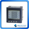 three phase wattmeter/voltage meter/ampere meter/digital multifunction meter