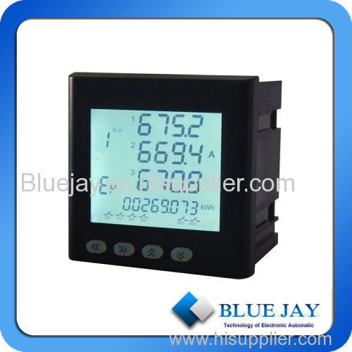 Made in China LCD Multifunctional Net Meter with Alarm Output