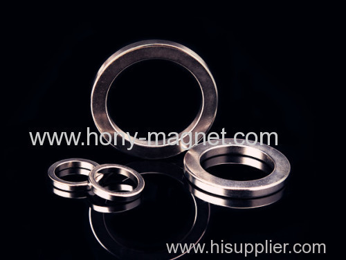 Permanent strong ndfeb sintered ring magnet