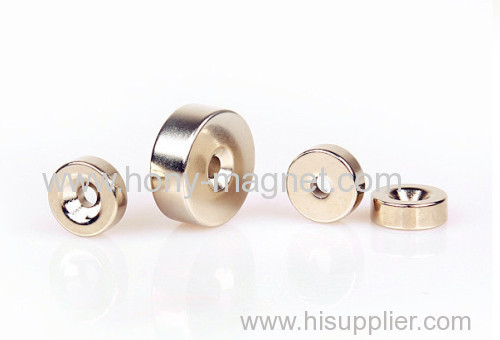 Sintered Rare earth cylinder neodymium magnet ring