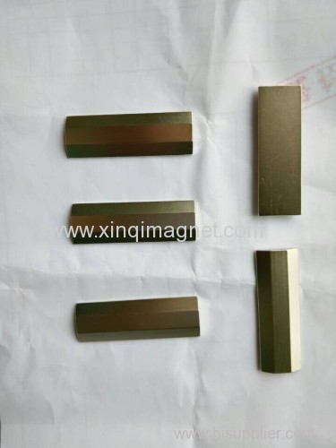Trapezoid Magnets with Nickel Plated