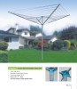 4 arms outdoor umbrella-type rotary clothesline laundry rack