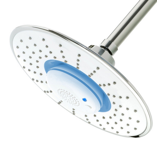 Water-repellent Shower Head Bluetooth Speaker Blue wireless Bluetooth speaker