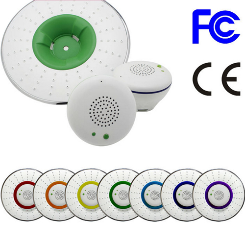 8 Inches Diameter Bluetooth Musical Speaker Shower Head Massage Type Sunflower Shape