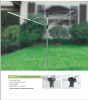 4-arm outdoor garden aluminium rotary laundry airer