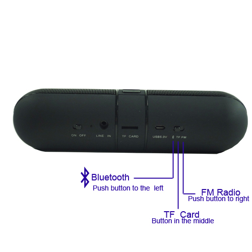 Five Star Pill Speaker Mini SD&FM Radio Multi-function Bluetooth Speaker