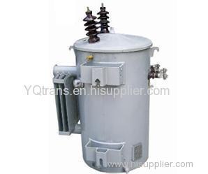 160KVA 75KVA oil type single phase pole mounted transformer