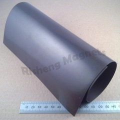 plain 0.75x1000mmx10m sheets of magnet plain sheet of magnetic material rolled sheet magnets