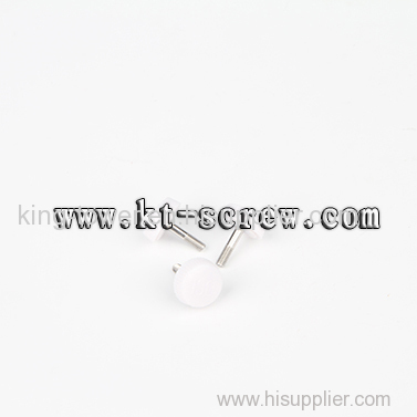 Thumb screw of custom knurled head screw