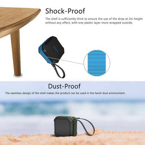 Outdoor Sports Splash-proof Portable Wireless Bluetooth Speakers