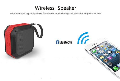 Dustproof Smart Bluetooth wireless speakers for Iphone6 Plus