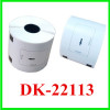 62mm*15.24m black on clear DK label tape compatible brother DK printer Ribbons Printer Supplies color printer r